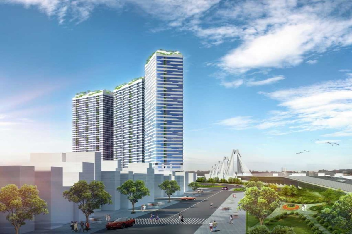 Intracom Riverside, cầu Nhật Tân, Vĩnh Ngọc, Đông Anh, Hà Nội