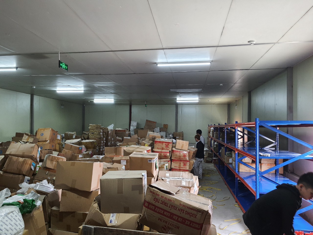 Dự Án Kệ Trung tải tại Nam Đồng, Hải Dương