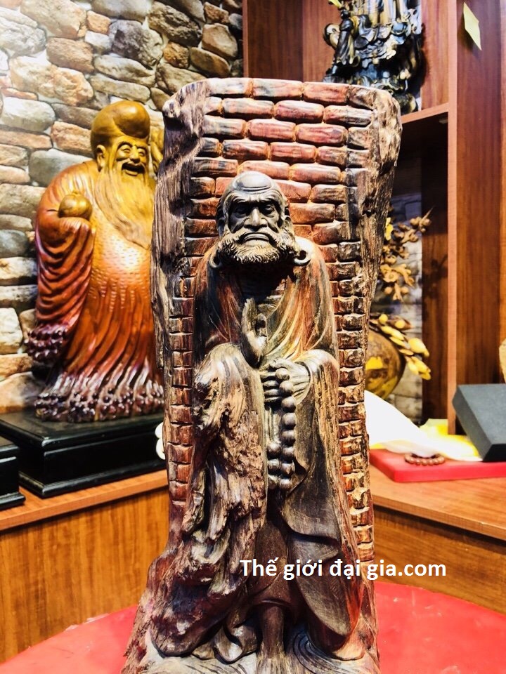 Tượng Gỗ Đạt Ma – THẾ GIỚI ĐẠI GIA