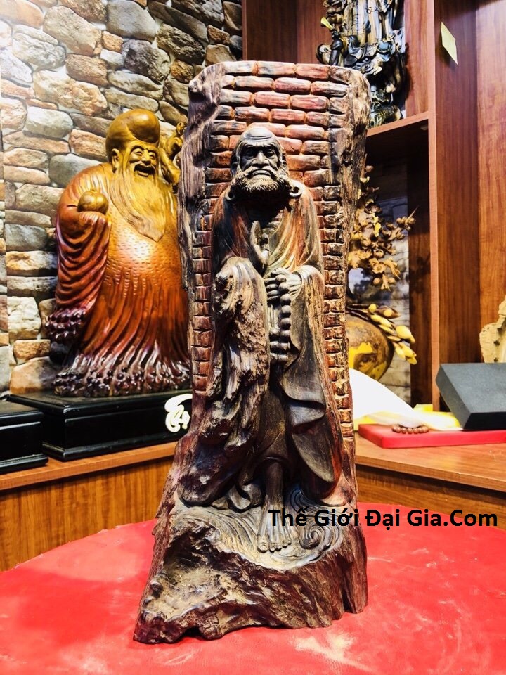 Tượng Gỗ Đạt Ma – THẾ GIỚI ĐẠI GIA