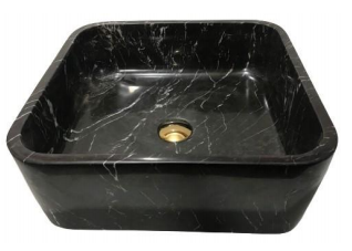 LAVABO ĐÁ TỰ NHIÊN - LAVABO VUÔNG MỎNG - BST42