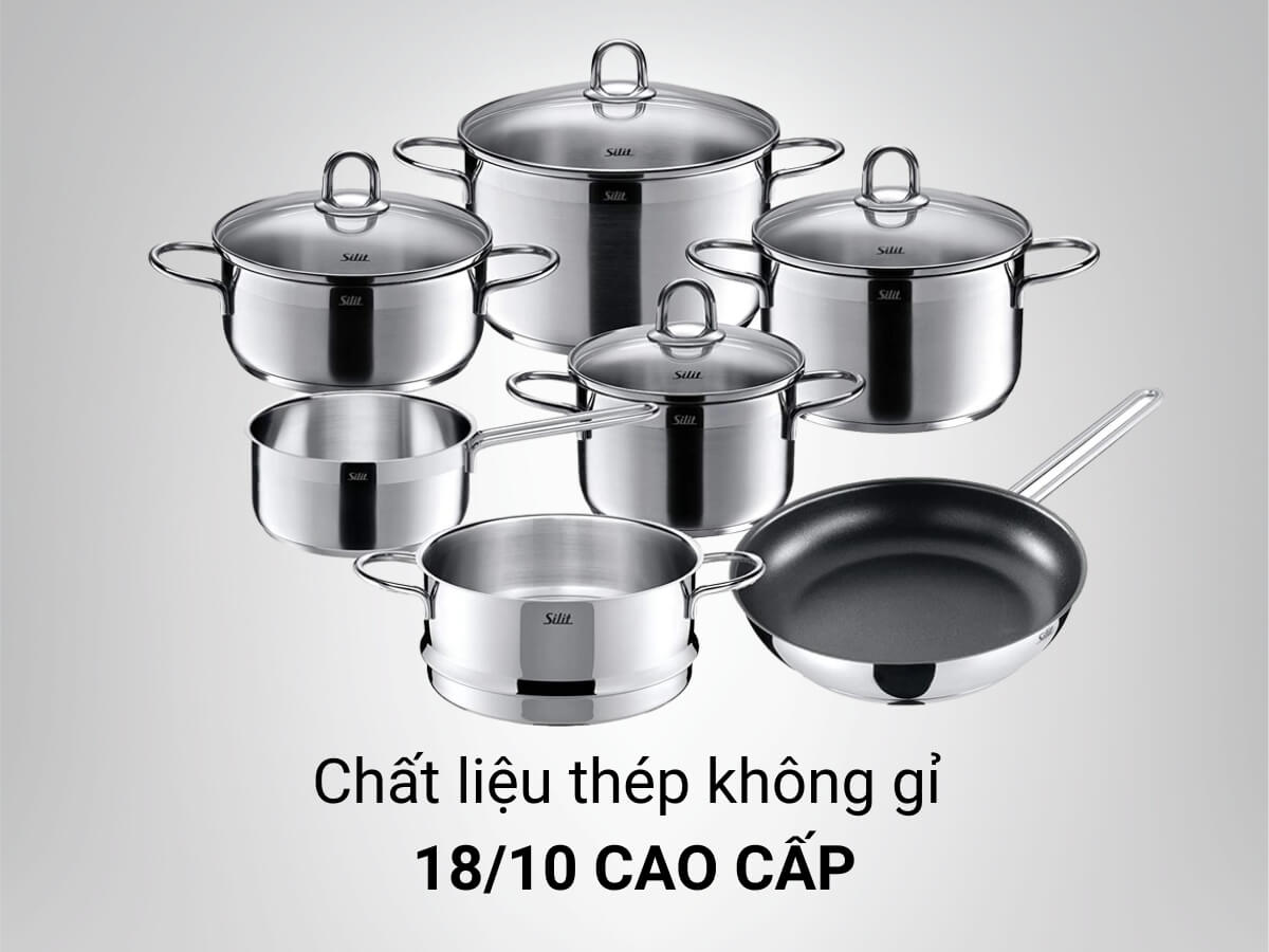 Bộ nồi SILIT 7 món nội địa Đức