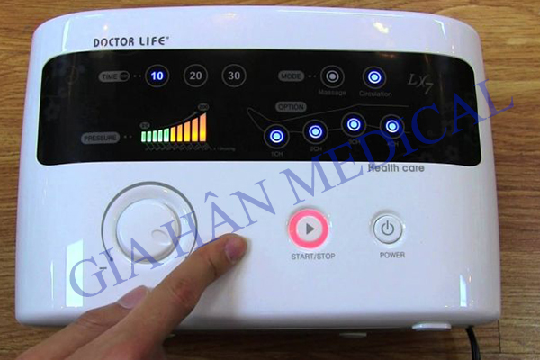 Máy nén ép trị liệu l xoa bóp áp lực hơi LX7 - Gia Hân Medical Máy Nén Ép Trị Liệu L Xoa Bóp Áp Lực Hơi Lx7 - Gia Hân Medical