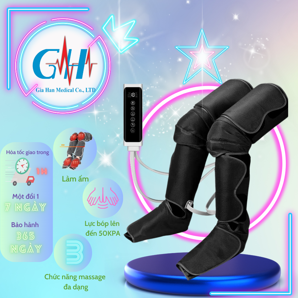 Máy nén ép trị liệu l Xoa bóp áp lực hơi MK 400L - Gia Hân Medical Máy Nén Ép Trị Liệu L Xoa Bóp Áp Lực Hơi Mk 400L - Gia Hân Medical