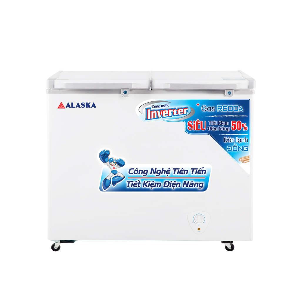 TỦ ĐÔNG MÁT ALASKA HAI NGĂN INVERTER FCA-4600CI