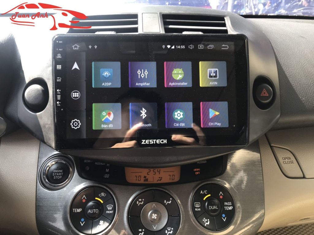 Màn hình Android Carcam RAM 2G cho xe Toyota RAV 4