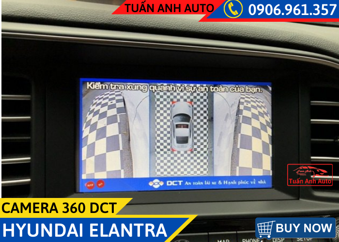 Camera 360 DCT - Hyundai Elantra