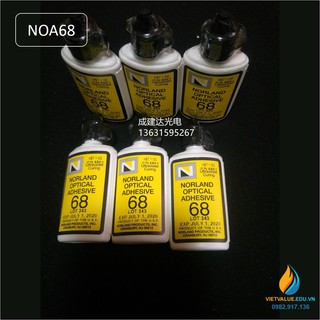 Keo UV Cực Tím NOA68 Norland UV, Keo Dán Quang Học NOA68 Mỹ: Giải Pháp Tiên Tiến Cho Ngành Quang Học
