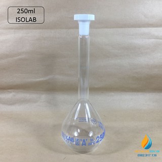 Bình Định Mức Thủy Tinh, Nút Nhựa, Hãng IsoLab, Dung Tích 250ml: Giới Thiệu và Ứng Dụng Trong Thí Nghiệm