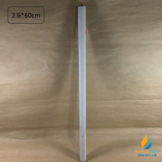 Ống Sứ Chịu Nhiệt Cao 60cm Đường Kính 26mm - Sự Lựa Chọn Tối Ưu Cho Phòng Thí Nghiệm