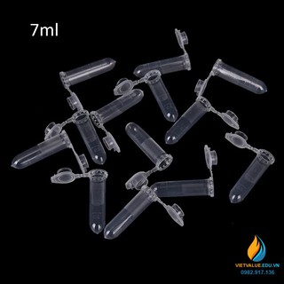 Túi 200 Cái Ống Eppendorf Lưu Mẫu Vạch Chia Dung Tích 7ml: Giải Pháp Hoàn Hảo Cho Nghiên Cứu Và Lưu Trữ Mẫu