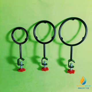 Bộ 3 Vòng Đỡ Thí Nghiệm Siêu Bền, Đường Kính Từ 8cm Đến 10cm – Phụ Kiện Hỗ Trợ Đắc Lực!