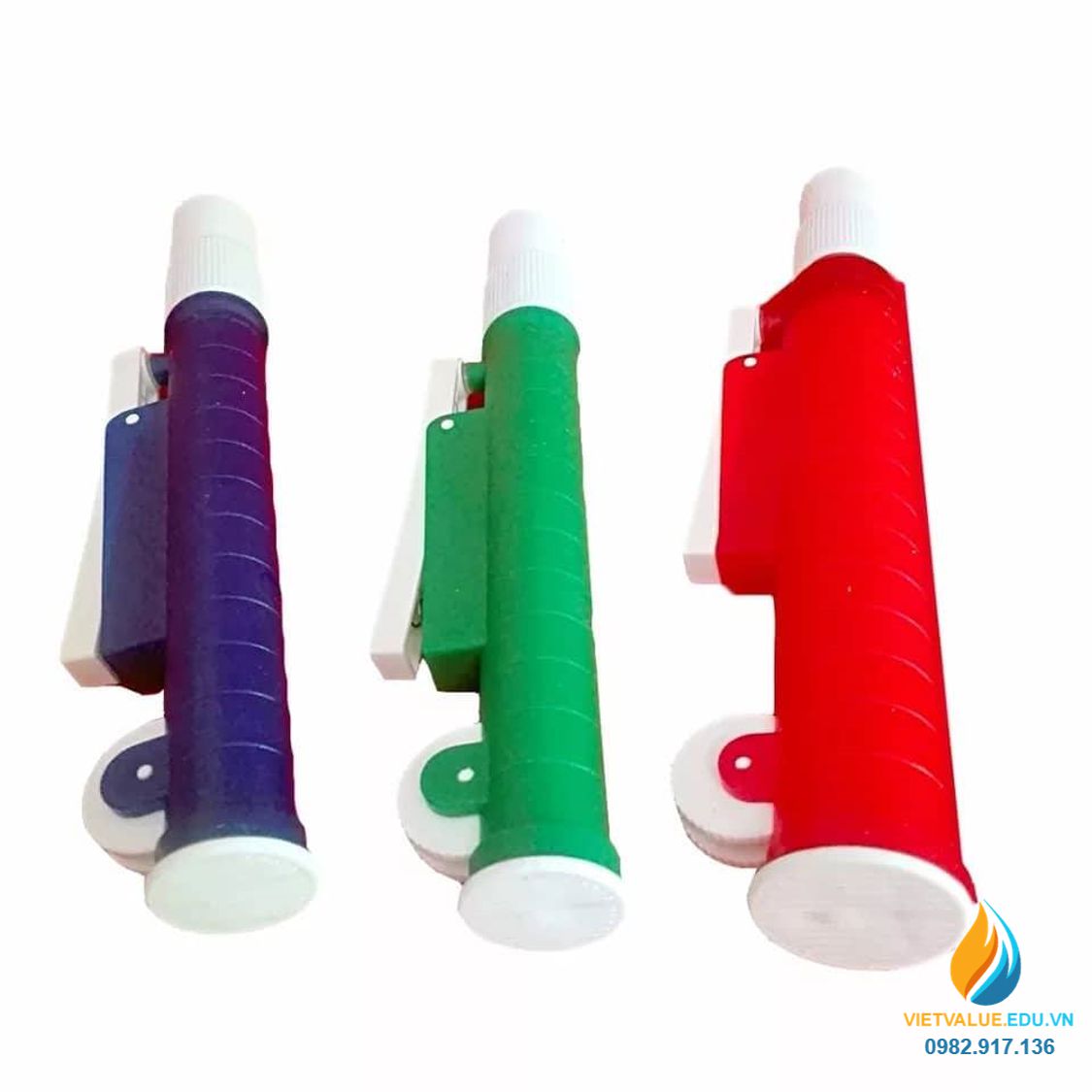 Bơm trợ cho pipet - Pipet pump, màu xanh dương, loại 2ml