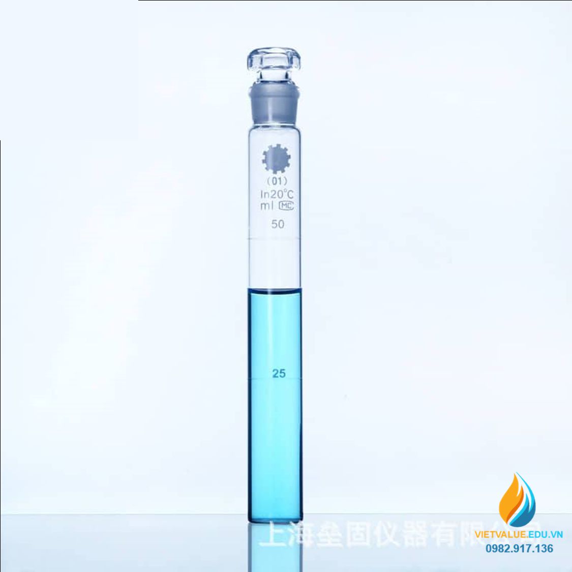 Ống so màu, có chia vạch 50ml * 1
