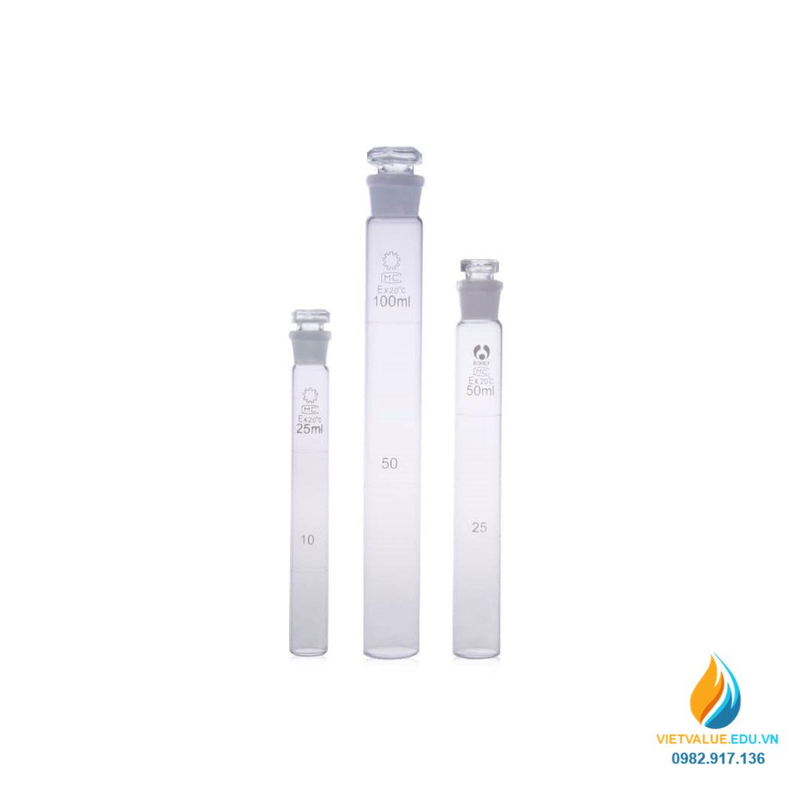 Ống so màu, có chia vạch 50ml * 1