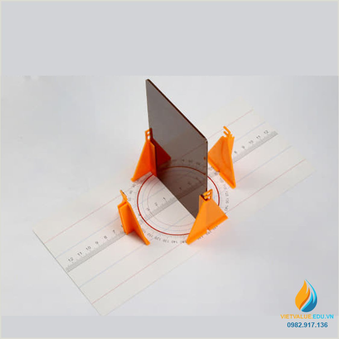 Bộ dụng cụ trình diễn quang học định luật tán sắc và khúc xạ 35 món