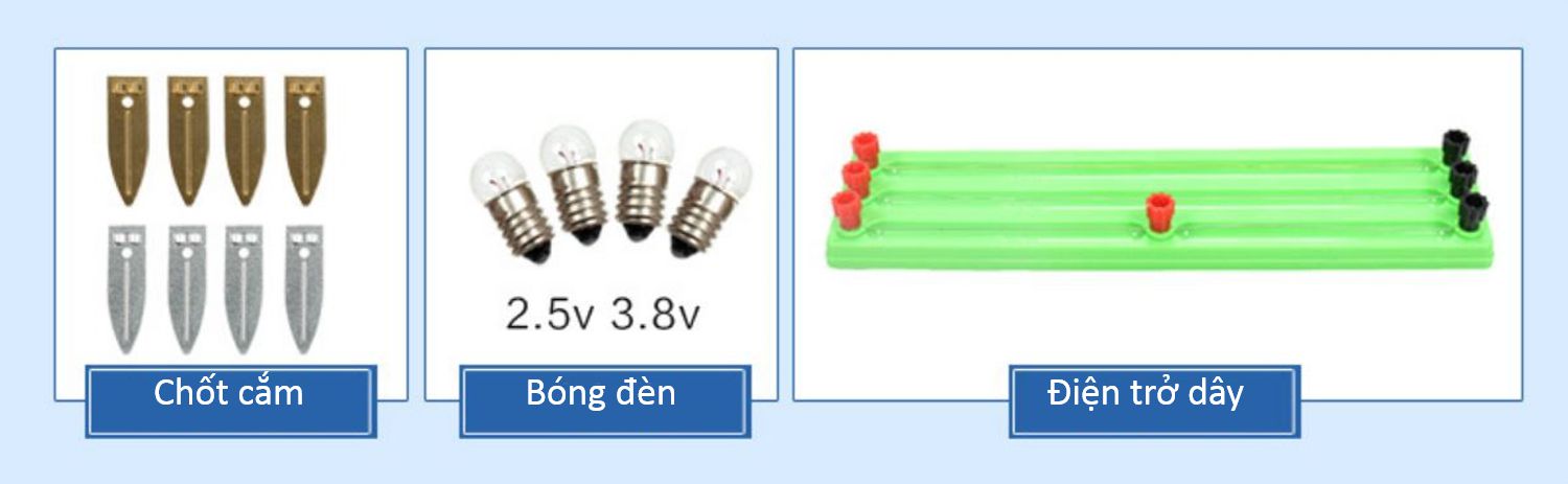 Bộ lắp ráp mạch điện thực hàng vật lý lớp 9