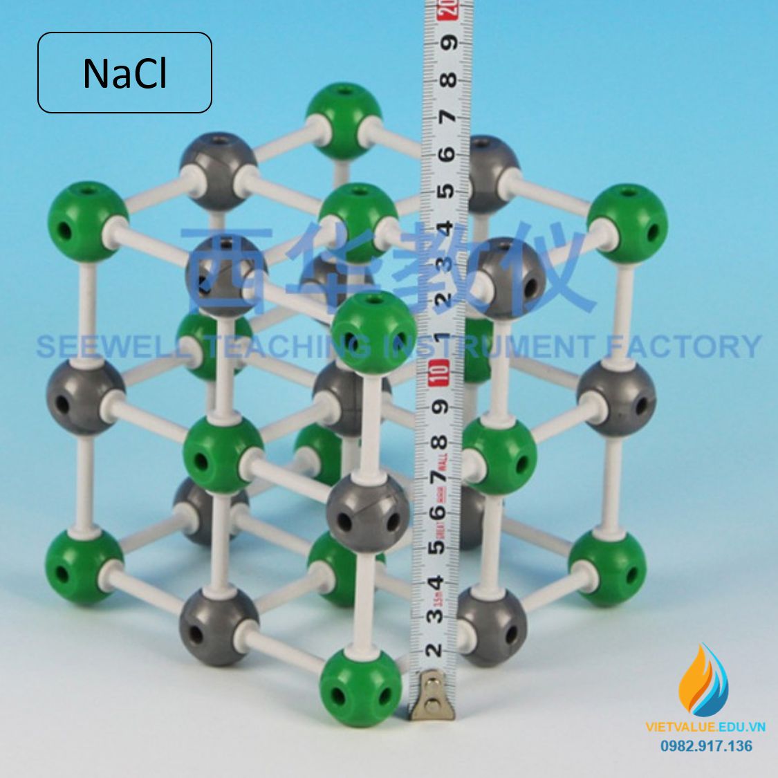 Mô hình phân tử NaCl