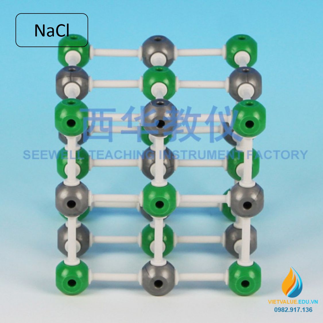 Mô hình phân tử NaCl