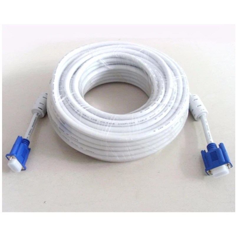 Cáp Vga 15m Dây Trắng