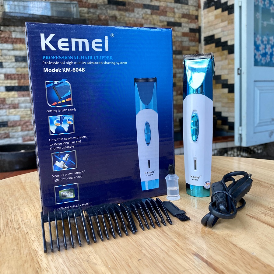 Tông đơ Cắt Tóc Kemei KM-604B