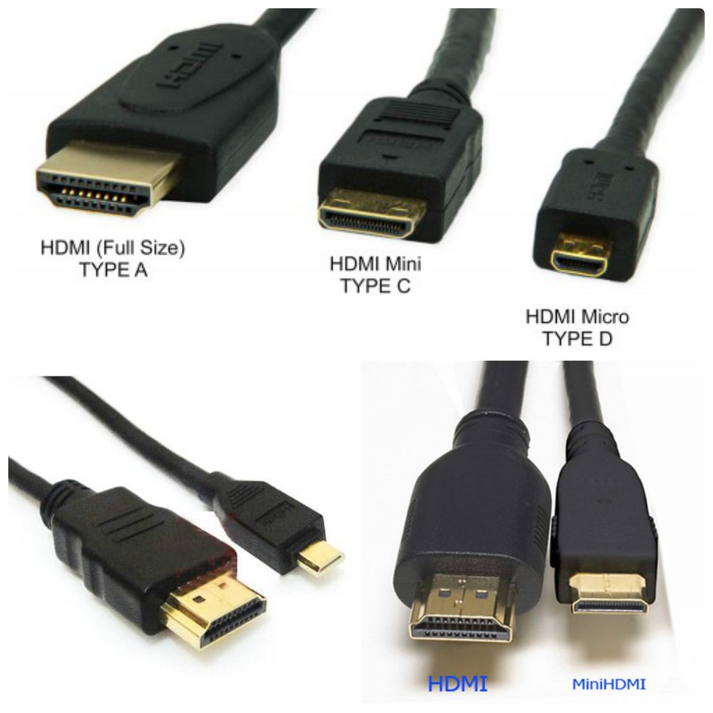 Cable Chuyển HDMI trung <=> HDMI lớn