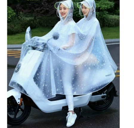Áo Mưa Cánh Dơi 2 Đầu Bông Tuyết