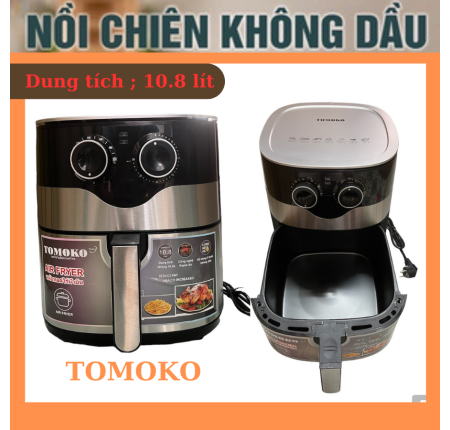 Nồi Chiên Không Dầu 10.8 lít Tomoko HA-108