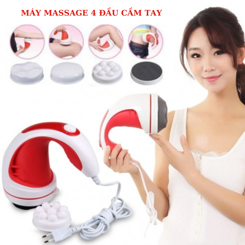 Máy Massage Hồng Ngoại Cầm Tay (4 đầu ) MA-115