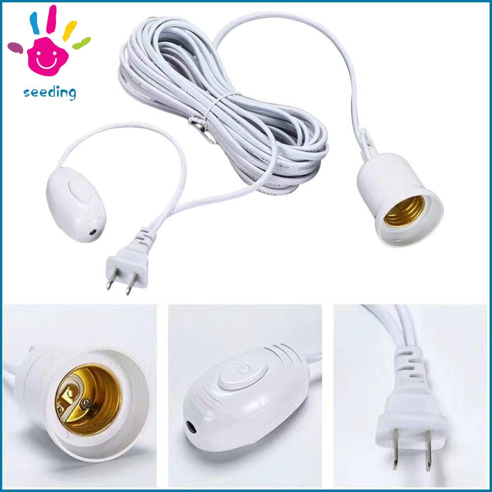 Đui đèn dài 4,5m có công tắc,phích cắm