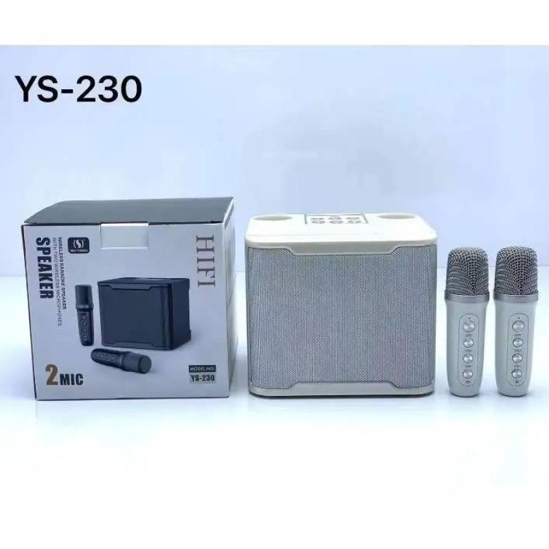 Loa bluetooth karaoke su-yosd ys-230 kèm 2 micro