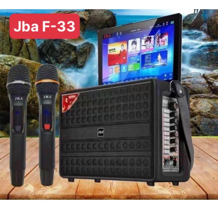 Loa kéo karaoke JBA F-33 màn hình 14inch cảm ứng