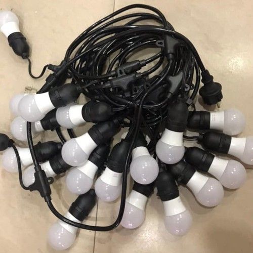 Đui Đèn E27 Chống Nước 10m ( 20 Đầu ) Nối Dài