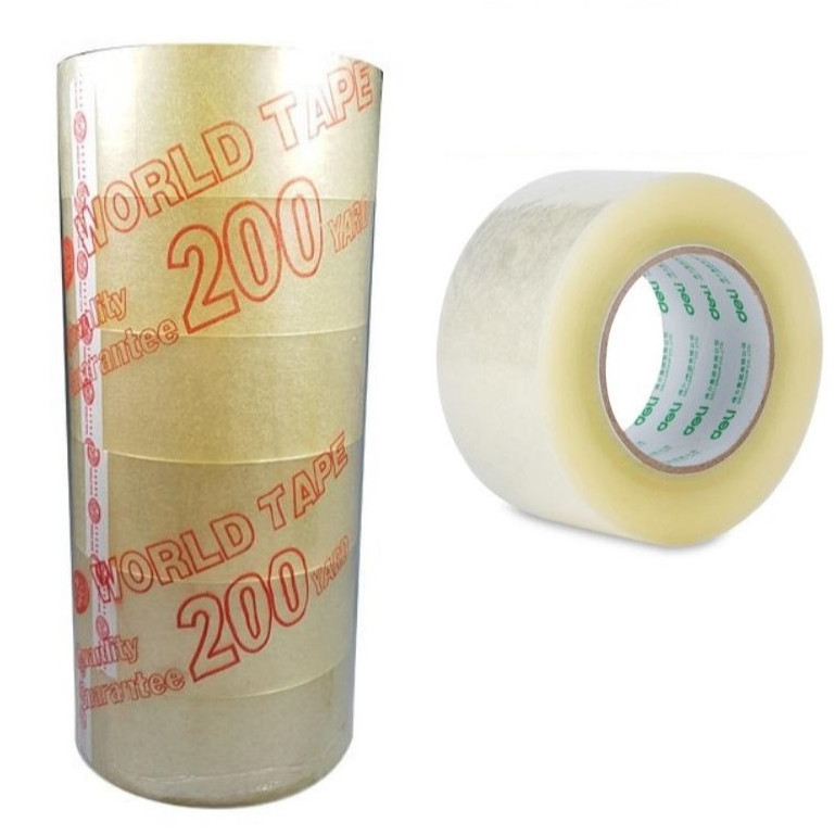Băng keo trong 200ya lốc 6 cuộn