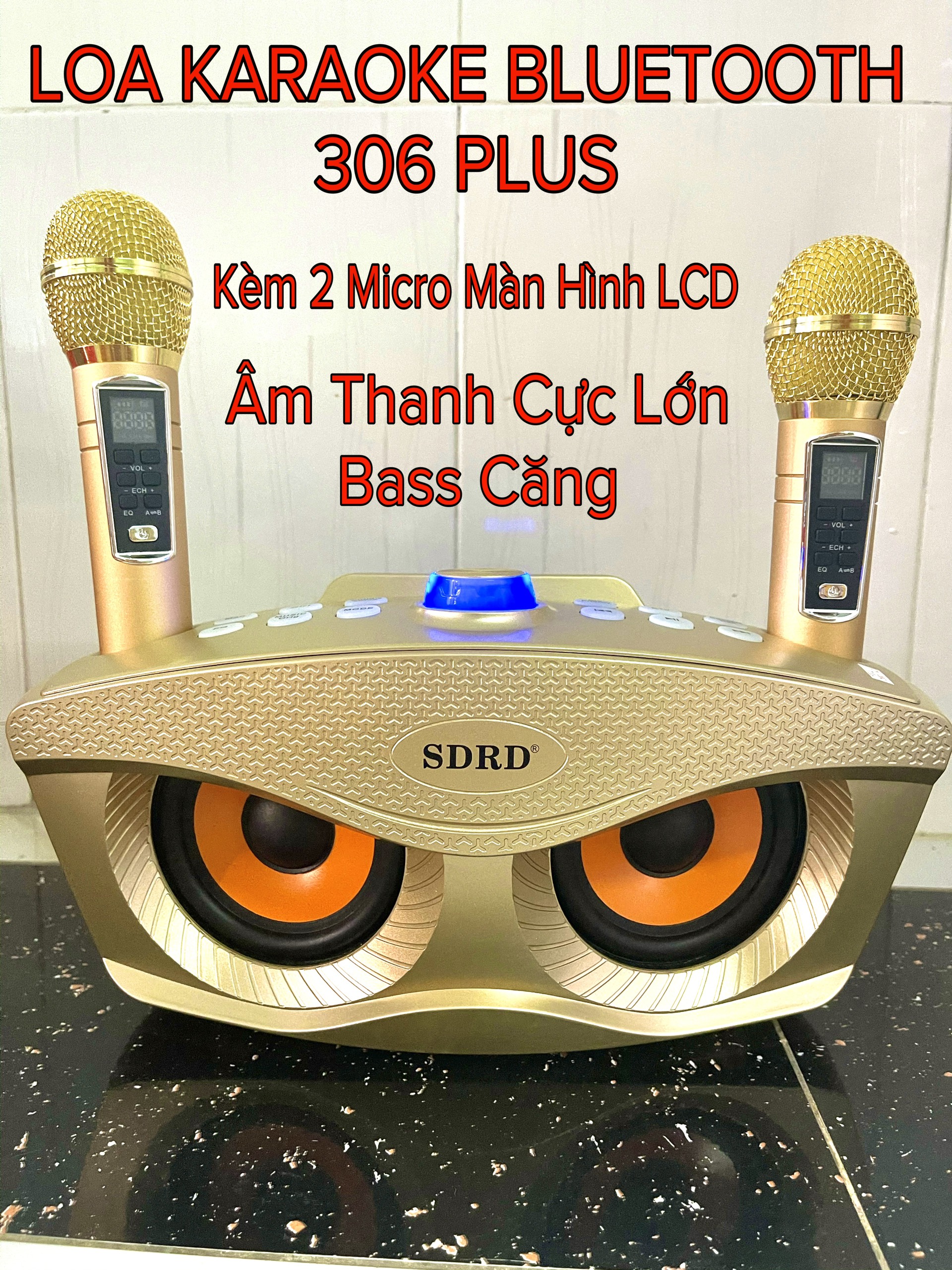 Loa Karaoke Bluetooth SD-306 Plus