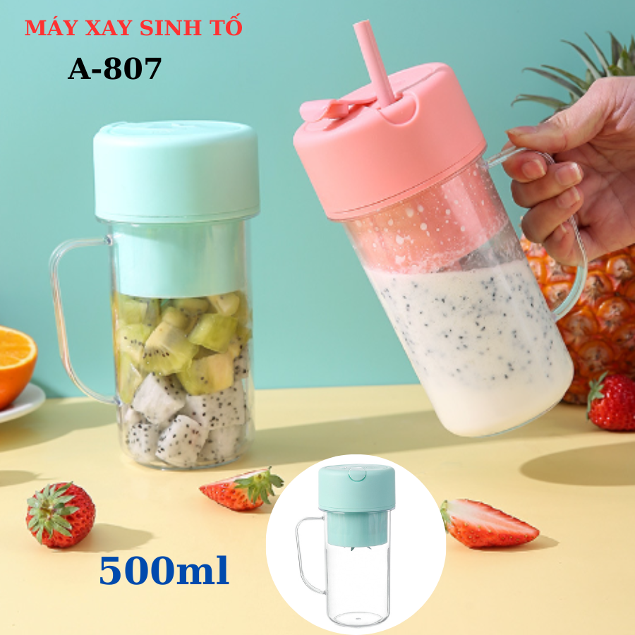 Máy Xay Sinh Tố Mini Juicer A-807 ( 500ml )