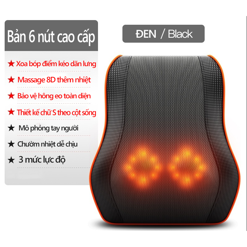 Gối Massage Cổ Vai Gáy VP-G20P Hồng Ngoại