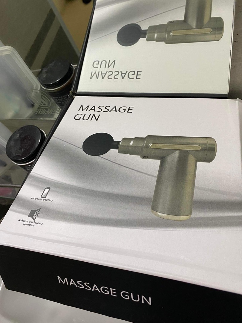 Máy Massage Gun KH-720 Cổ Đồng 6 chế độ ( 4 đầu )