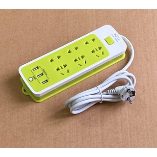 Ổ CẮM ĐIỆN THÔNG MINH - CHỐNG GIẬT - 6 CỔNG -3 CỔNG USB