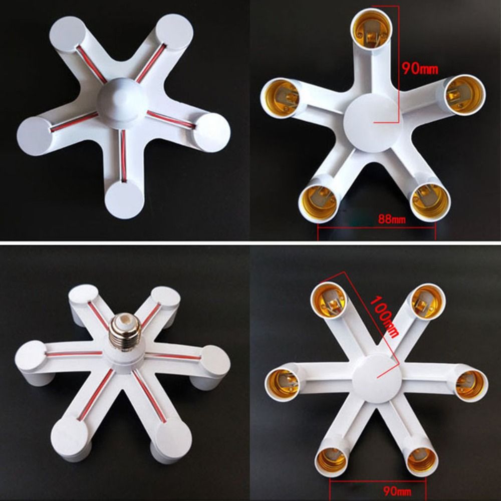 ĐUI ĐÈN CHIA 1=>6 ĐUI E27