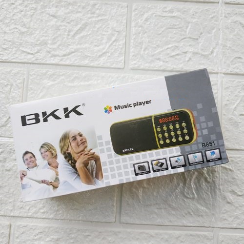 Loa Thẻ Nhớ BKK B-851 Kèm 2 Pin