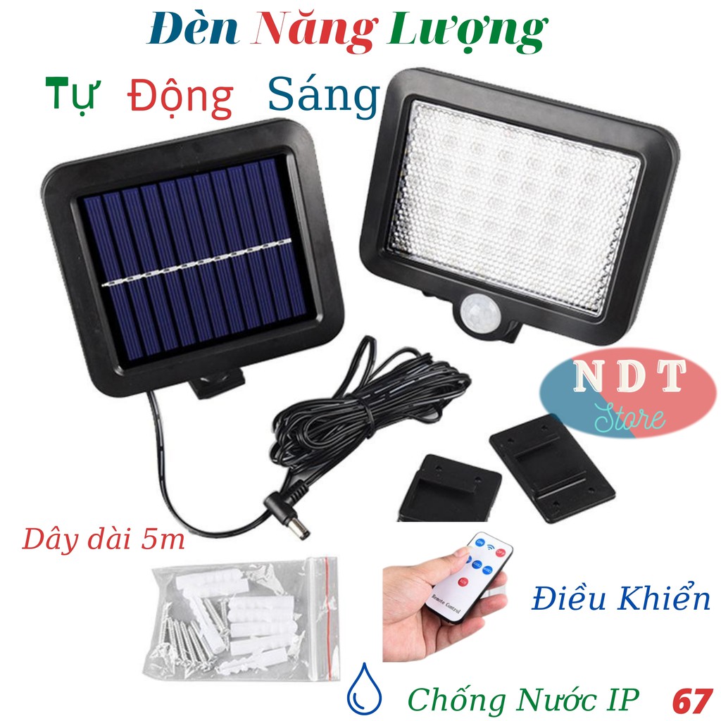 Đèn Năng Lượng 48 Led Siêu Sáng Cảm ứng