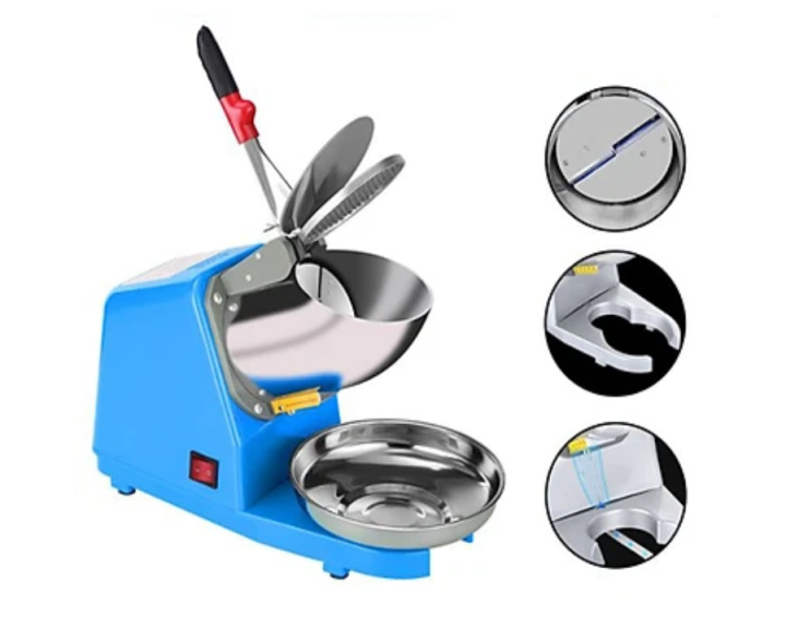 Máy Bào Đá Tuyết SEKA 2 Lưỡi 2 Nắp