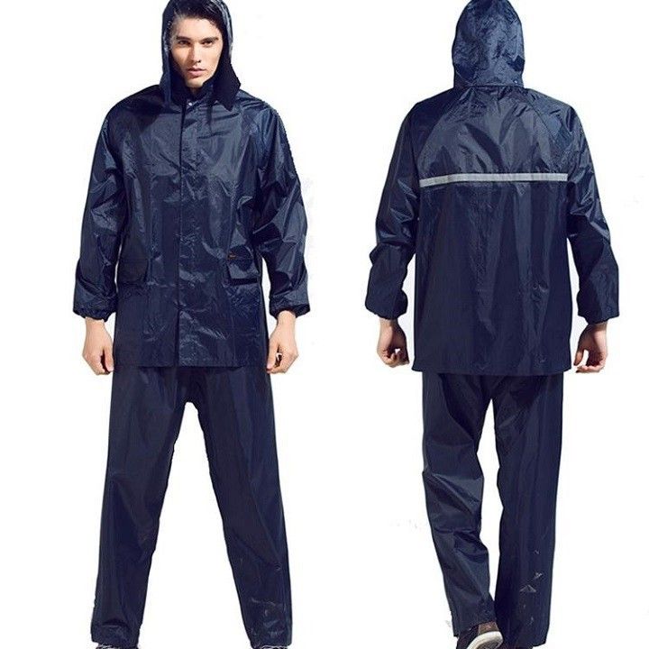 Áo Mưa Bộ Vải Dù Siêu Bền Size XL