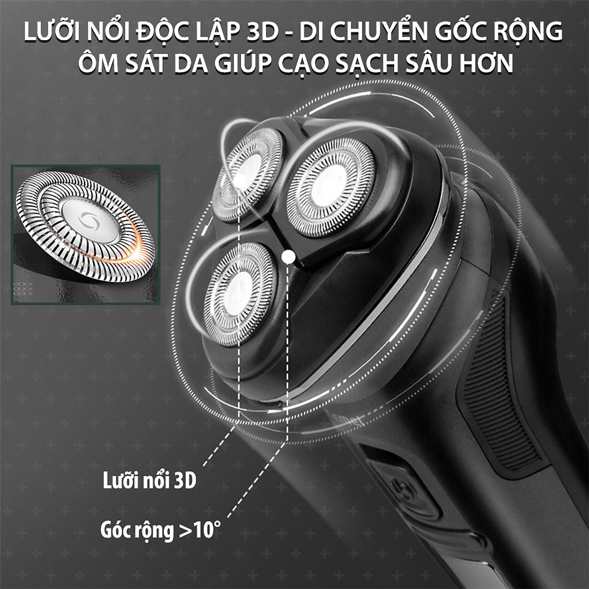 Máy Cạo Râu Kemei KM-2805