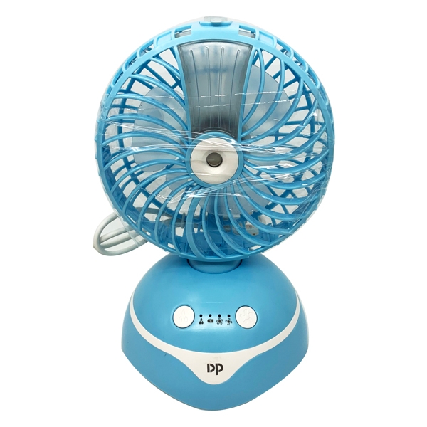 Quạt sạc DP-7623 phun sương