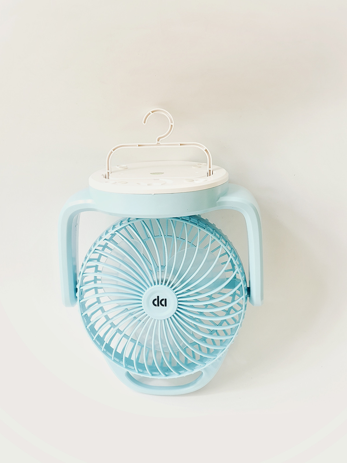 Quạt Sạc Tích Điện DP-7620 Để Bàn,Móc Treo