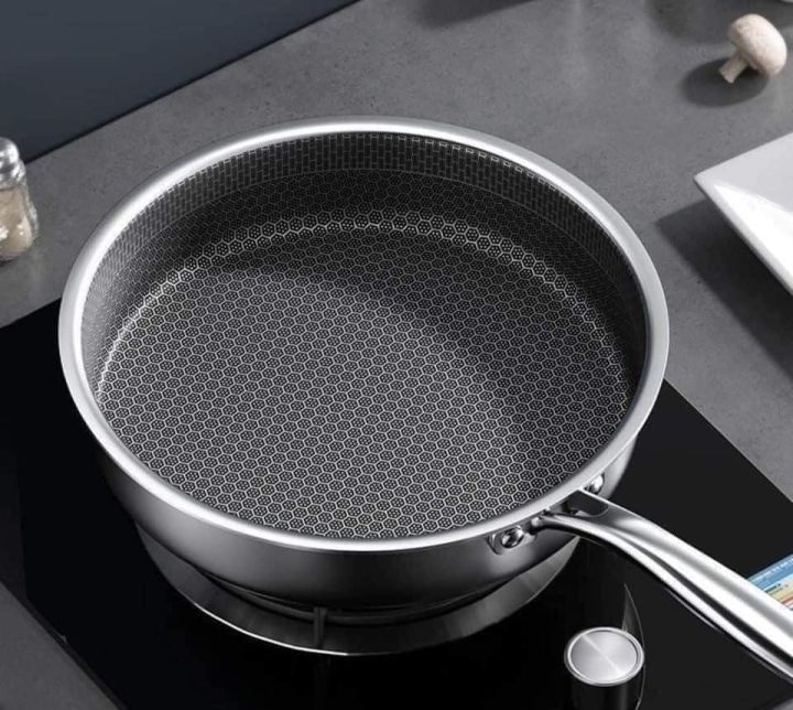 Chảo Chống Dính Tổ ong Đáy Bằng