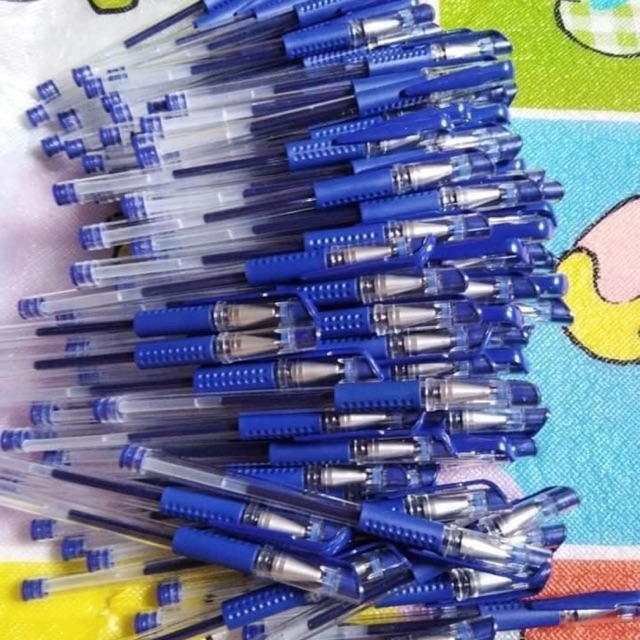 Set 100 cây bút mực xanh
