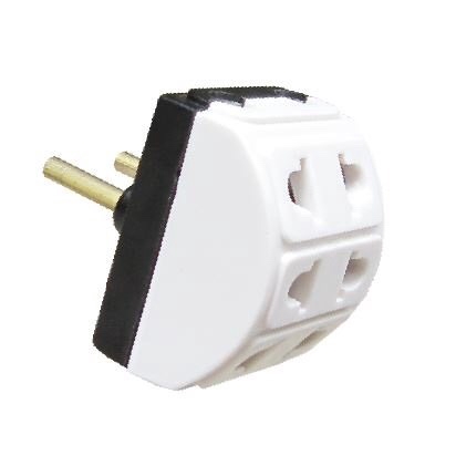Phích cắm điện 1 lỗ ra 5 lỗ